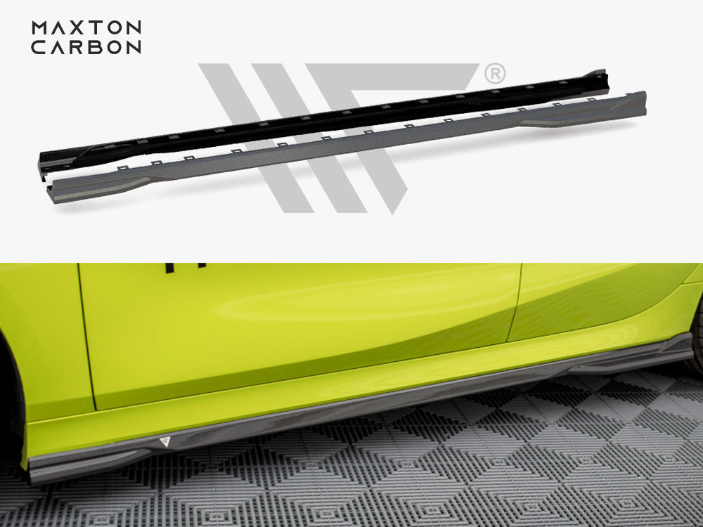 Carbon Fiber Side Skirts BMW 1 F40 M-Pack / M135i Maxton Design