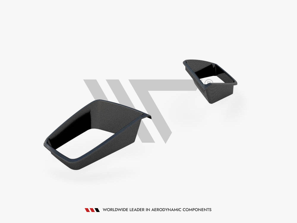 Carbon Fiber Front Bumper Side Vents BMW 1 F40 M-Pack / M135i Maxton Design