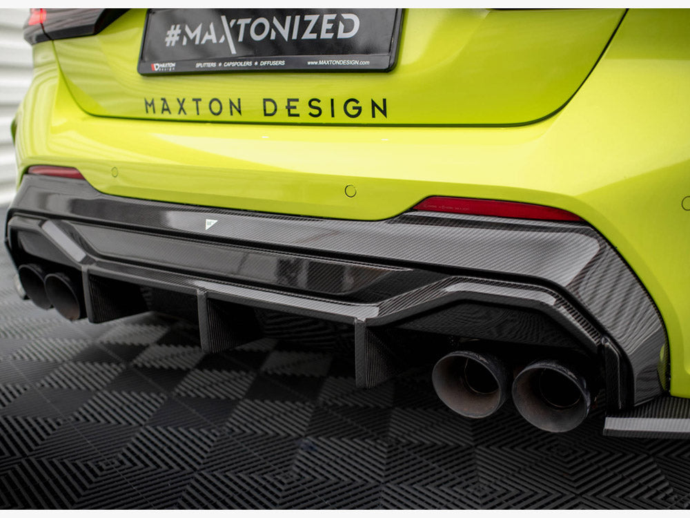 Carbon Fiber Rear Diffuser V.1 BMW 1 F40 M-Pack / M135i Maxton Design