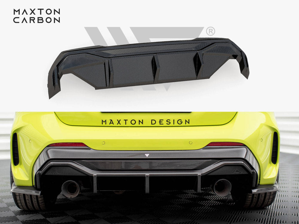 Carbon Fiber Rear Diffuser V.2 BMW 1 F40 M-Pack / M135i Maxton Design