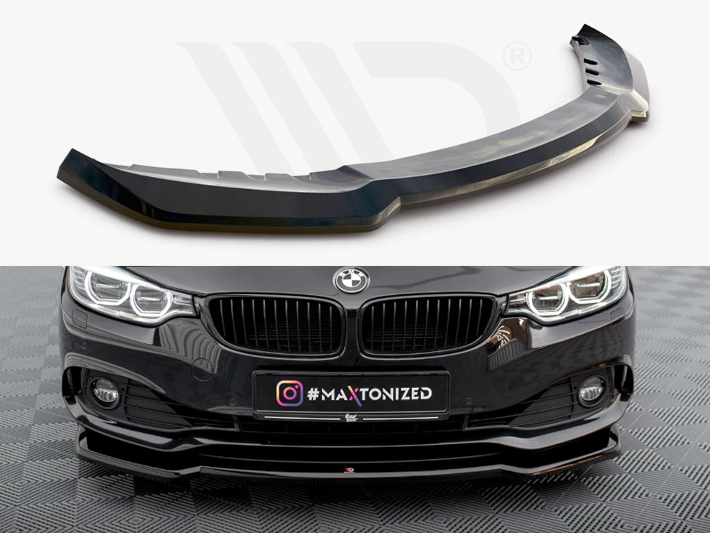 Front Splitter V.1 BMW 4 Gran Coupe F36 Maxton Design