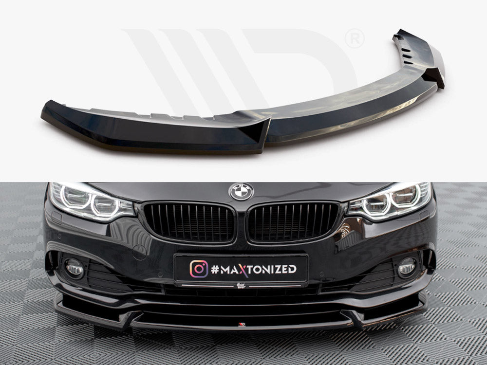 Front Splitter V.2 BMW 4 Gran Coupe F36 Maxton Design