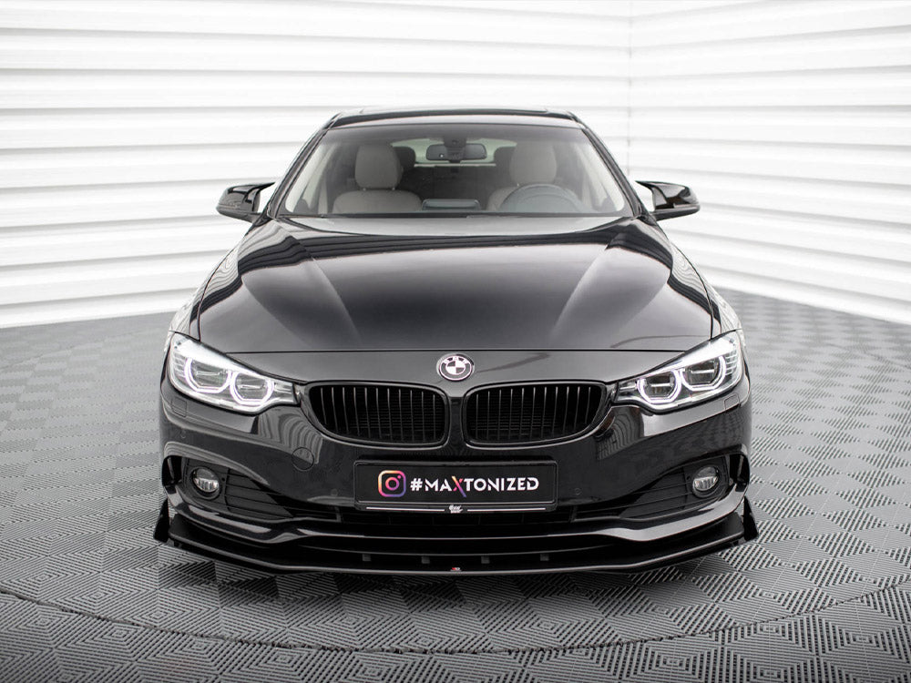 Street PRO Front Splitter + Flaps BMW 4 Gran Coupe F36 Maxton Design