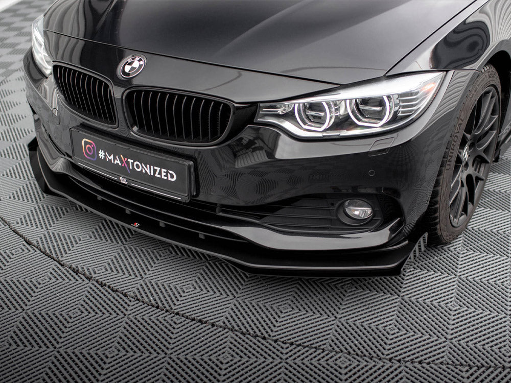 Street PRO Front Splitter + Flaps BMW 4 Gran Coupe F36 Maxton Design