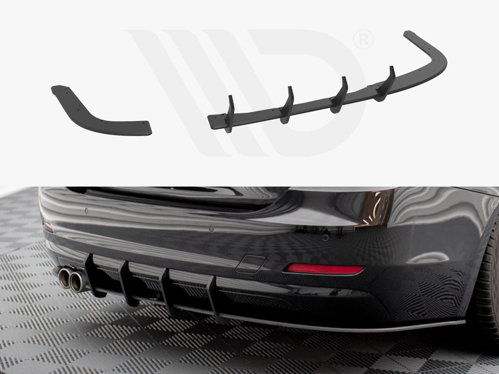 Street PRO Rear Diffuser BMW 4 Gran Coupe F36 Maxton Design