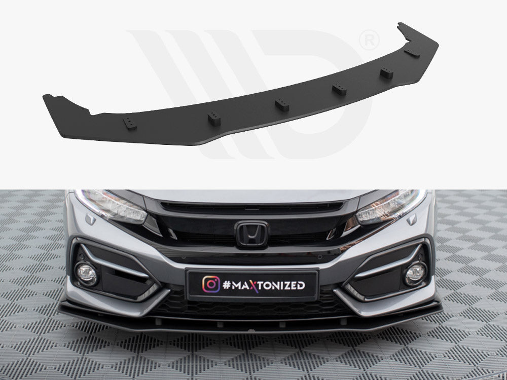 Street PRO Front Splitter Honda Civic Sport Mk 10 Maxton Design