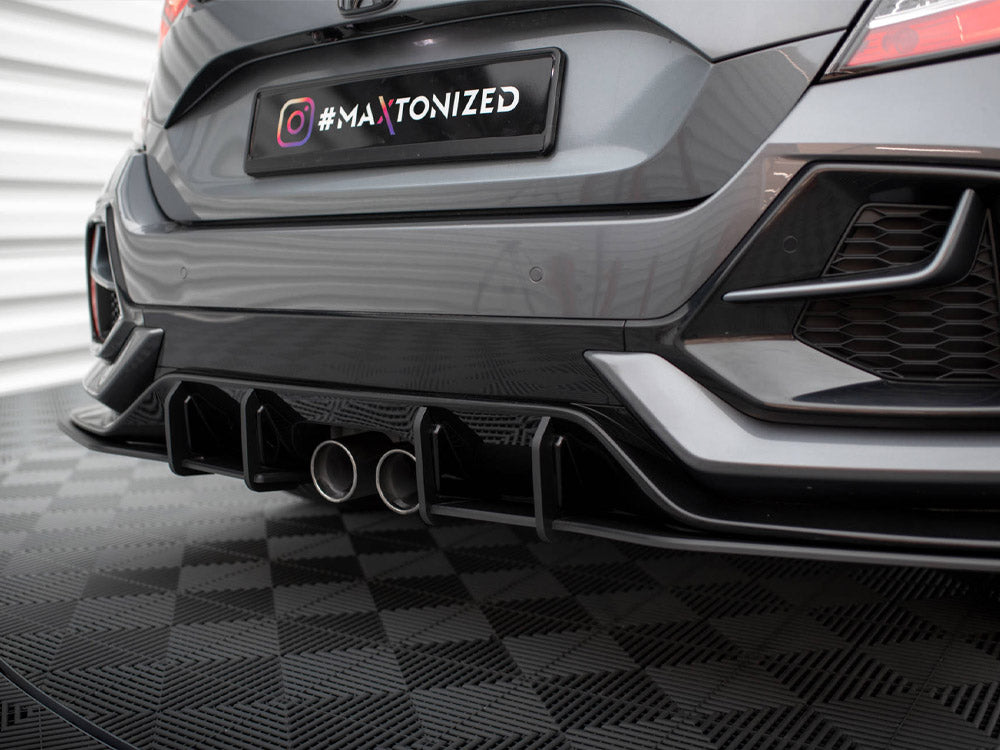 Street PRO Rear Diffuser Honda Civic Sport Mk 10 Maxton Design