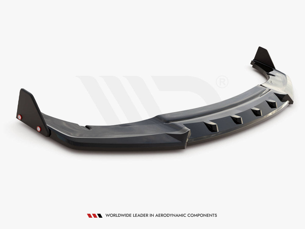 Front Splitter V.1 + Flaps Honda Civic Sport Mk 10 Maxton Design