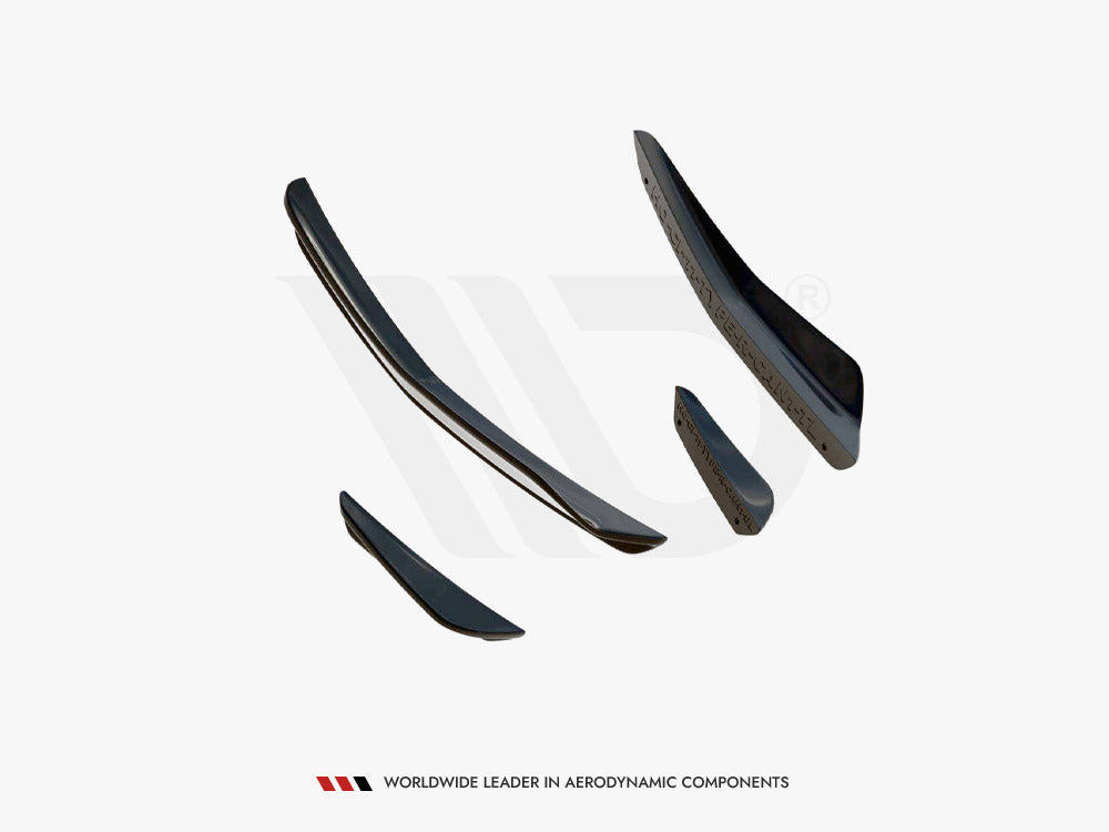 Front Bumper Wings (Canards) Honda Civic Type-R Mk 11 Maxton Design