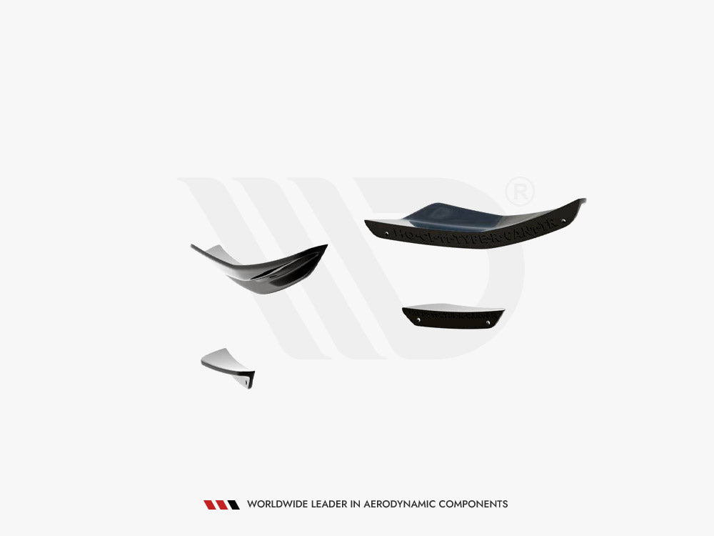 Front Bumper Wings (Canards) Honda Civic Type-R Mk 11 Maxton Design