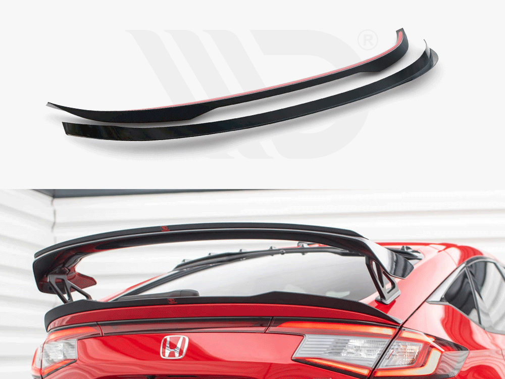 Lower Spoiler CAP Honda Civic Type-R Mk 11 Maxton Design