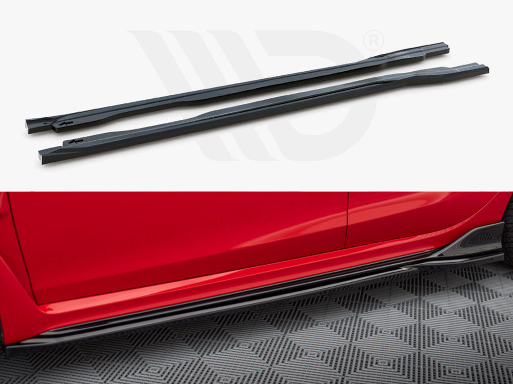 Side Skirts Diffusers V.1 Honda Civic Type-R Mk 11 Maxton Design