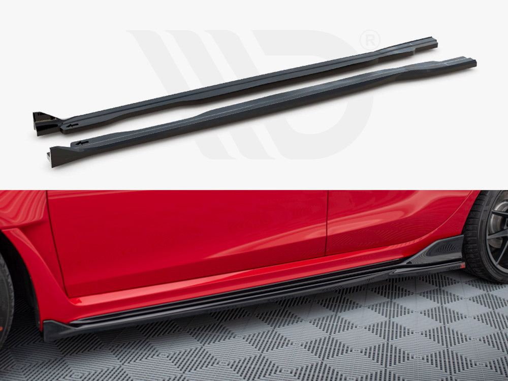 Side Skirts Diffusers V.2 Honda Civic Type-R Mk 11 Maxton Design