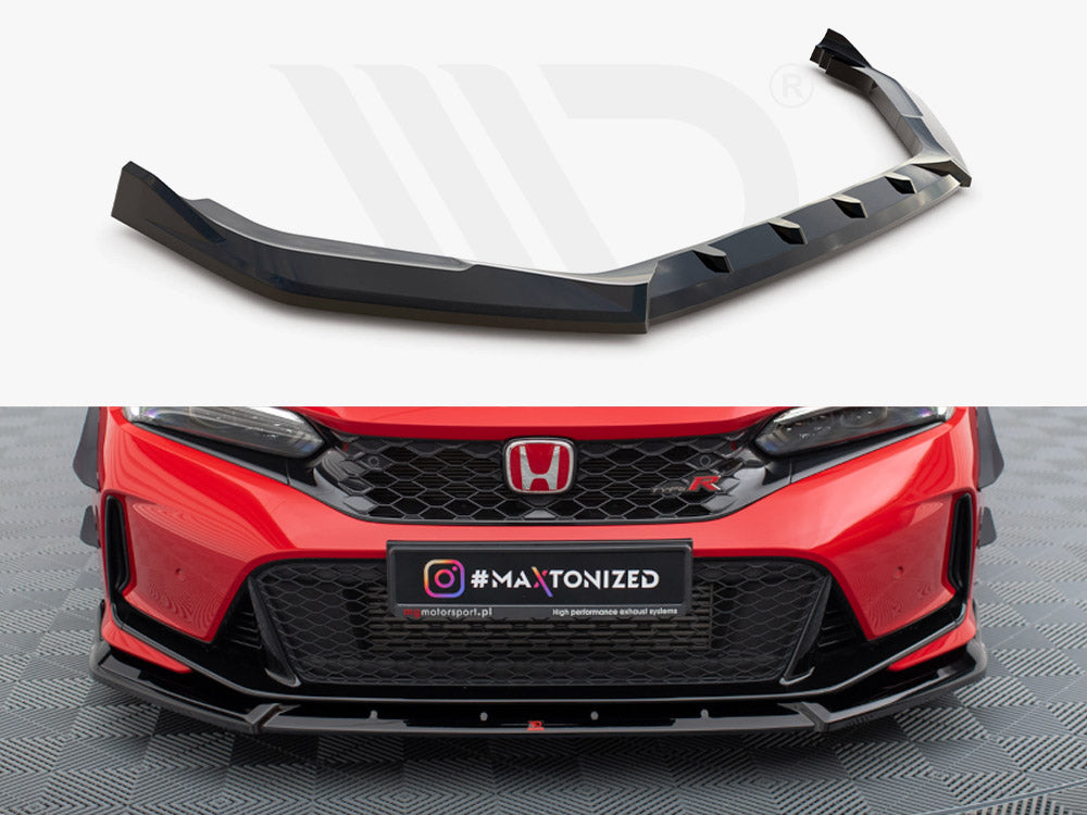 Front Splitter V.2 Honda Civic Type-R Mk 11 Maxton Design