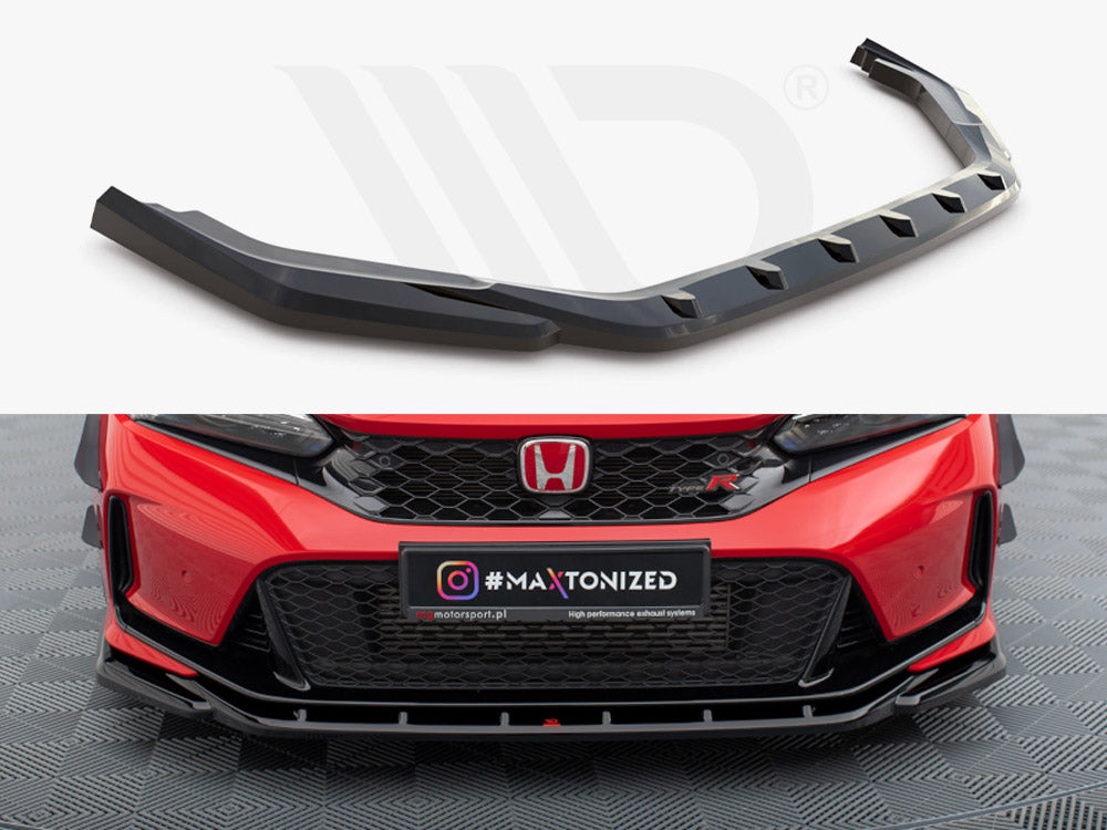 Front Splitter V.3 Honda Civic Type-R Mk 11 Maxton Design