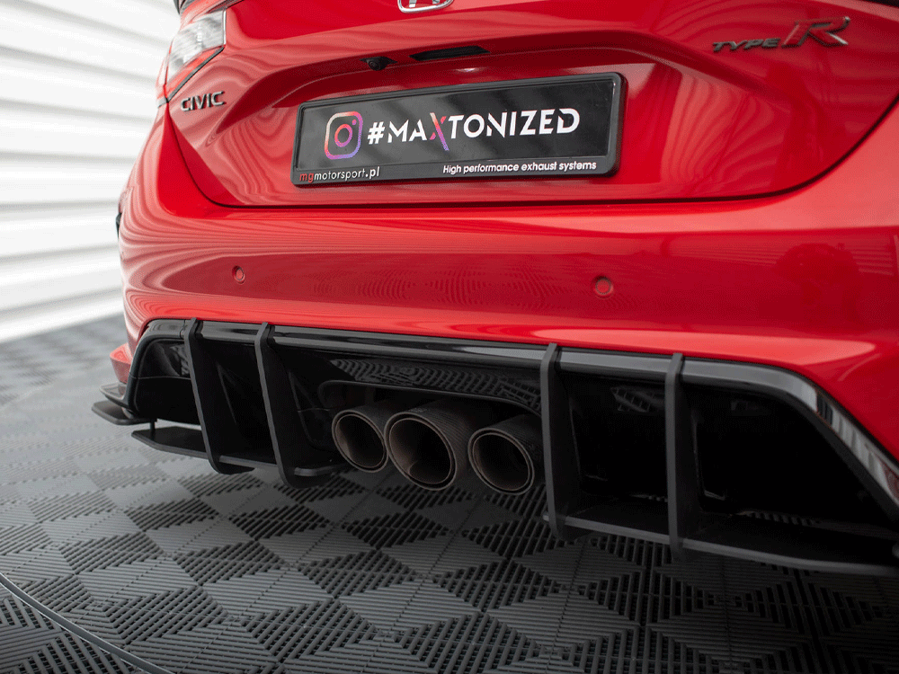 Street PRO Rear Diffuser Honda Civic Type-R Mk 11 Maxton Design