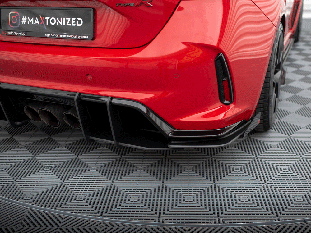 Street PRO Rear Diffuser + Flaps Honda Civic Type-R Mk 11 Maxton Design