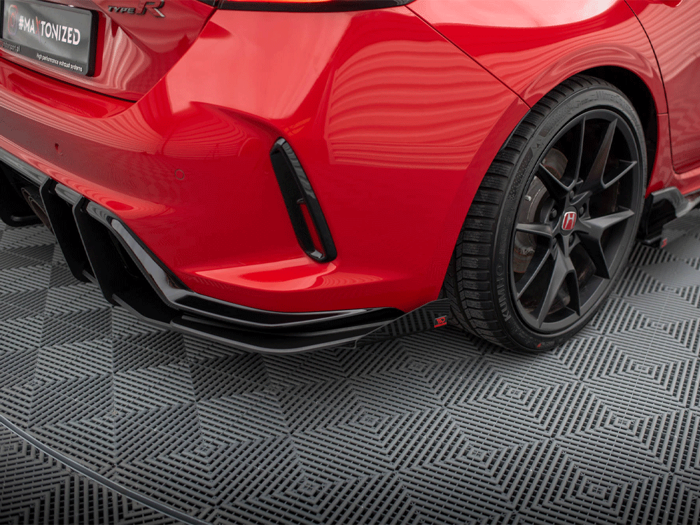 Street PRO Rear Diffuser + Flaps Honda Civic Type-R Mk 11 Maxton Design