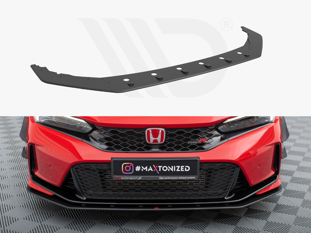 Street PRO Front Splitter Honda Civic Type-R Mk 11 Maxton Design