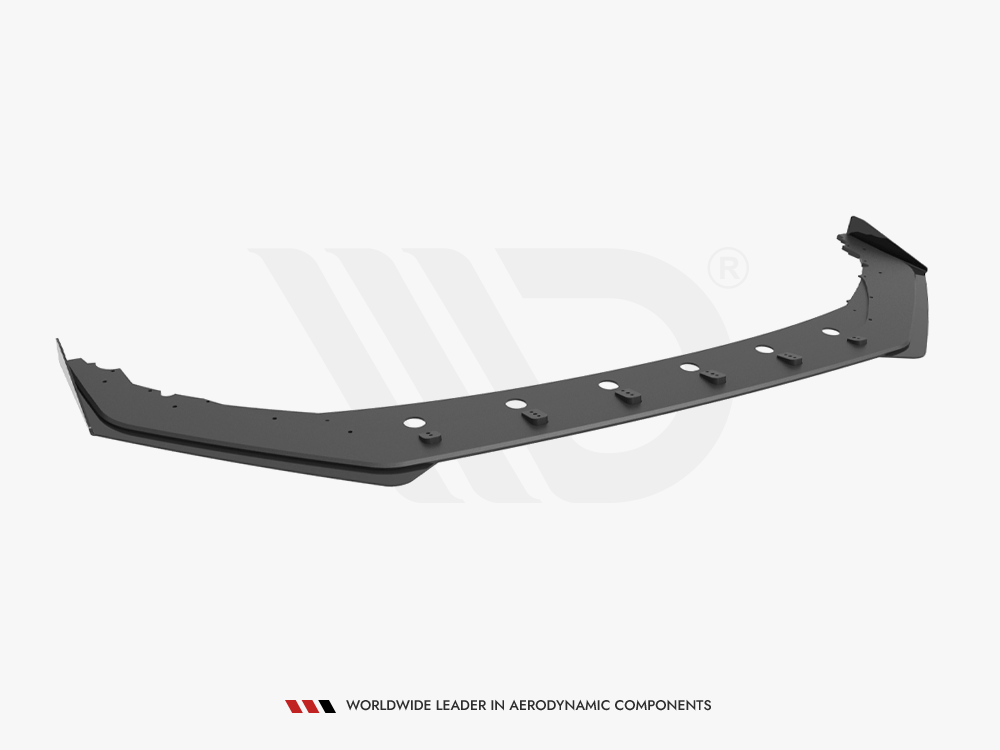 Street PRO Front Splitter + Flaps Honda Civic Type-R Mk 11 Maxton Design