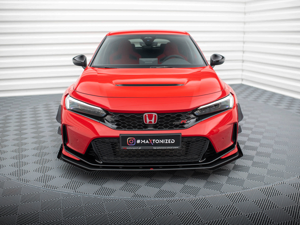 Street PRO Front Splitter + Flaps Honda Civic Type-R Mk 11 Maxton Design