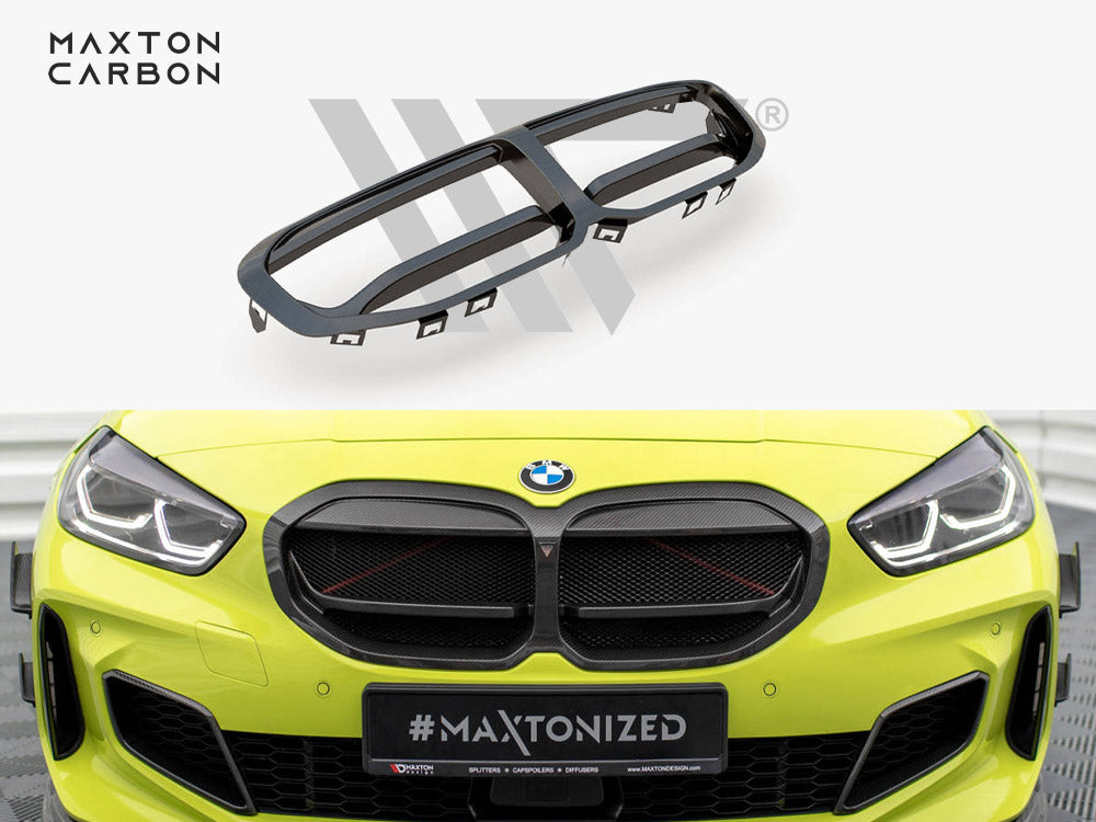 Carbon Fiber Front Grill BMW 1 F40 M-Pack / M135i Maxton Design