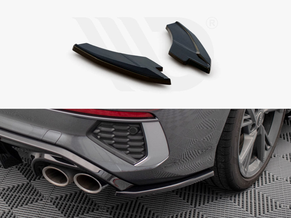 Rear Side Splitters V.2 Audi S3 Sedan 8Y Maxton Design