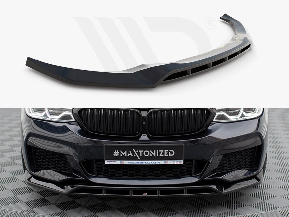 Front Splitter BMW 6 GT M-Pack G32 Maxton Design