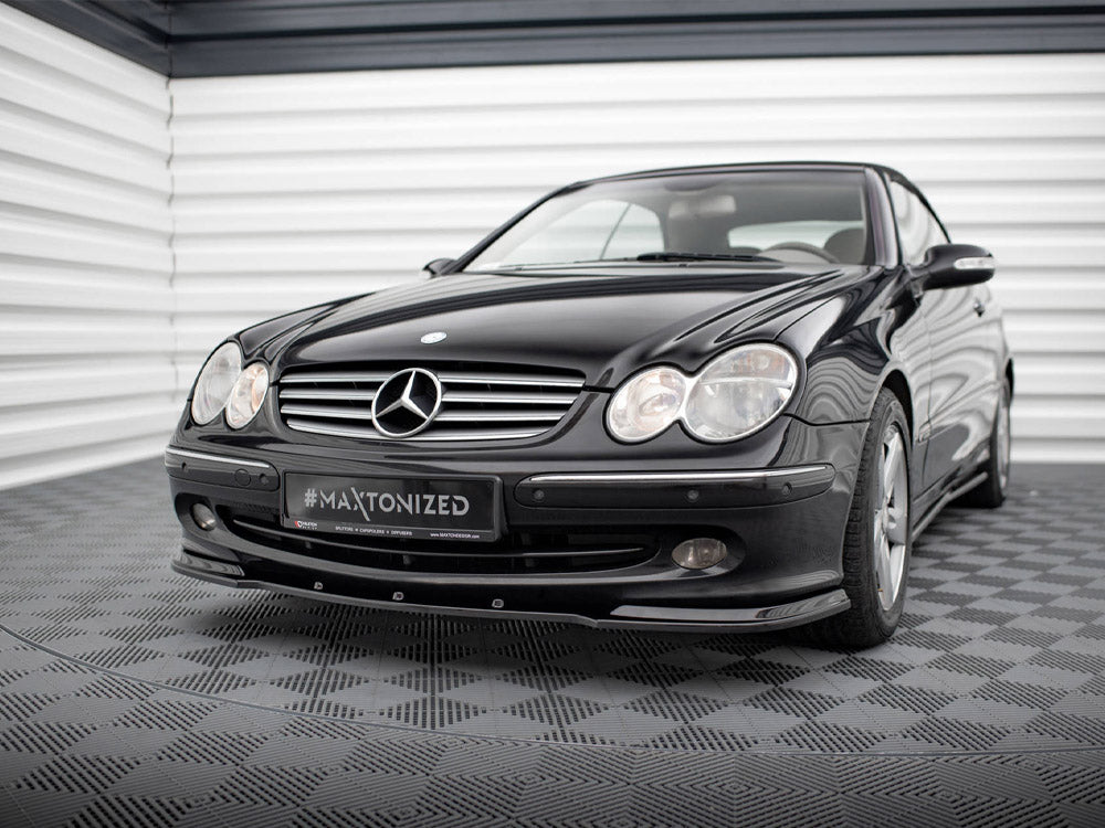 Front Splitter V.1 Mercedes CLK W 209 For Standard Version Maxton Design