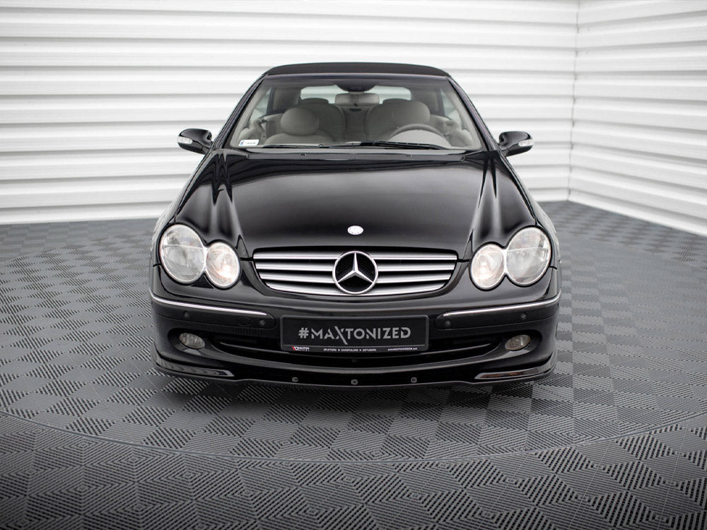 Front Splitter V.1 Mercedes CLK W 209 For Standard Version Maxton Design