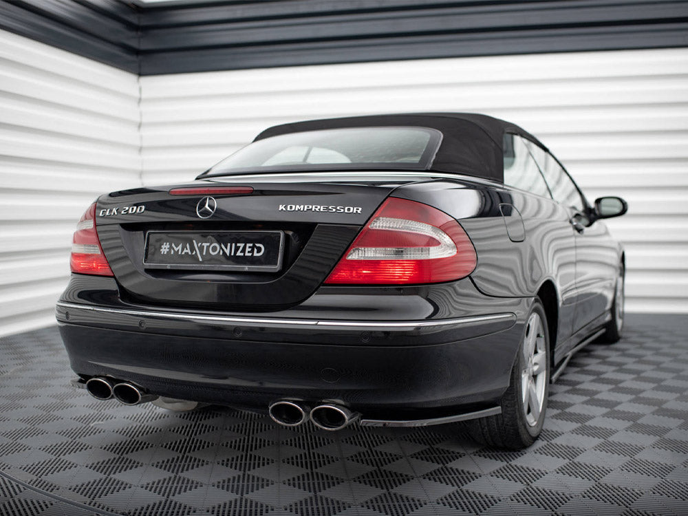 Rear Side Splitters V.1 Mercedes CLK W209 Maxton Design