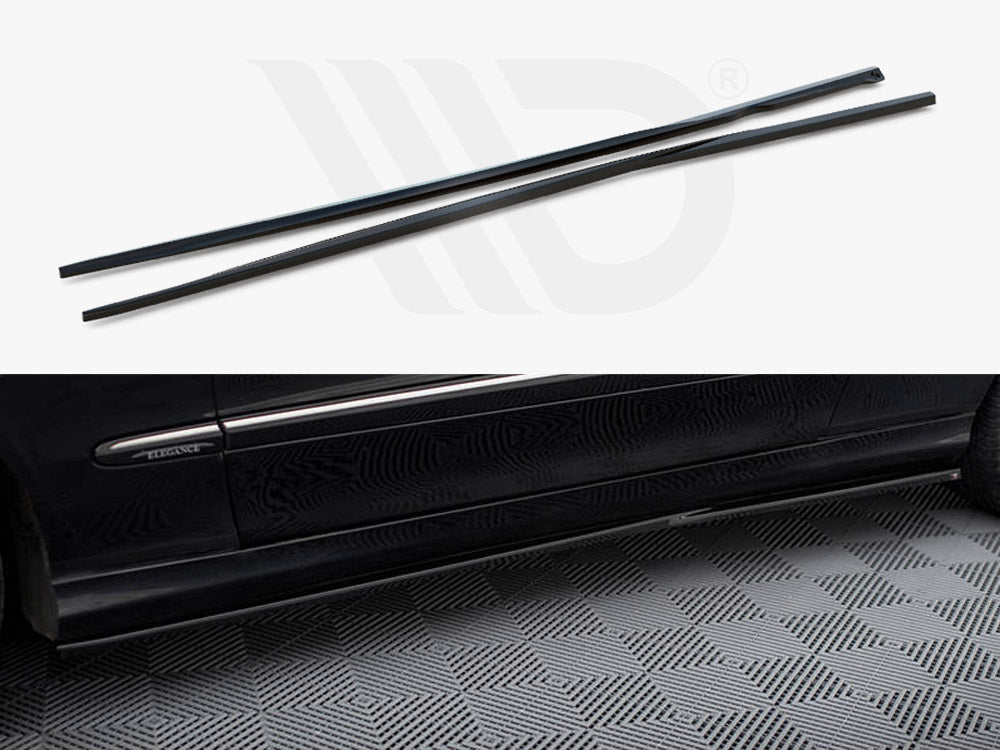 Side Skirts Diffusers Mercedes CLK W209 Maxton Design