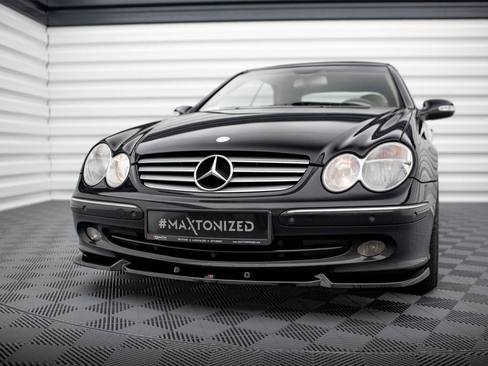 Front Splitter V.2 Mercedes CLK W209 Maxton Design