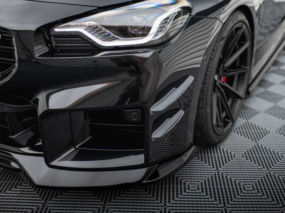 Front Bumper Wings (Canards) BMW M2 G87 Maxton Design