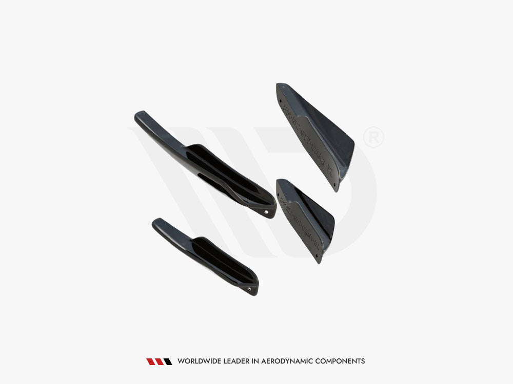 Front Bumper Wings (Canards) BMW M2 G87 Maxton Design