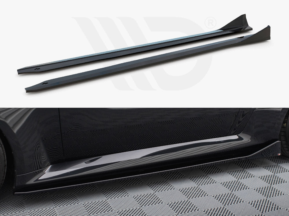 Side Skirts Diffusers V.4 BMW M2 G87 Maxton Design