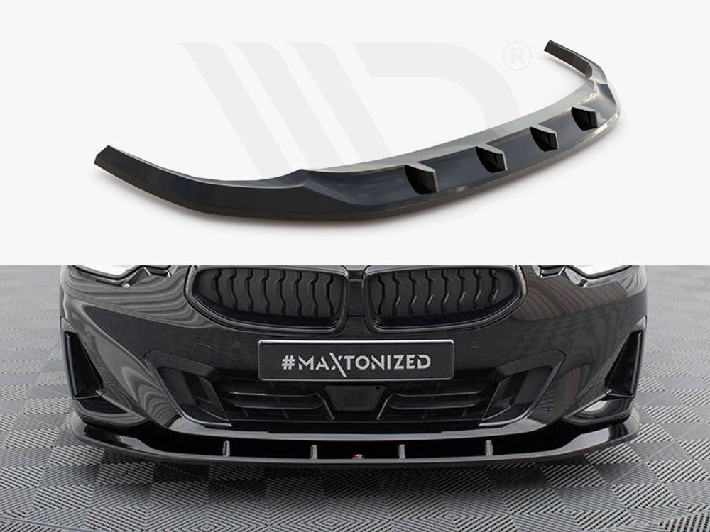 Front Splitter V.1 BMW 2 Coupe G42 Maxton Design