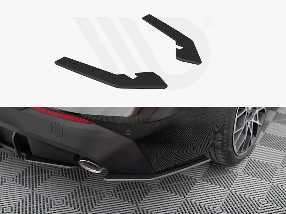 Street Pro Rear Side Splitters BMW 2 Coupe G42 Maxton Design