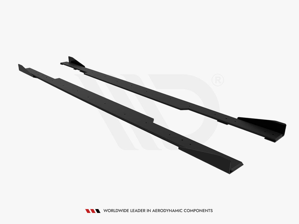 Street PRO Side Skirts Diffusers + Flaps BMW 2 Coupe G42 Maxton Design