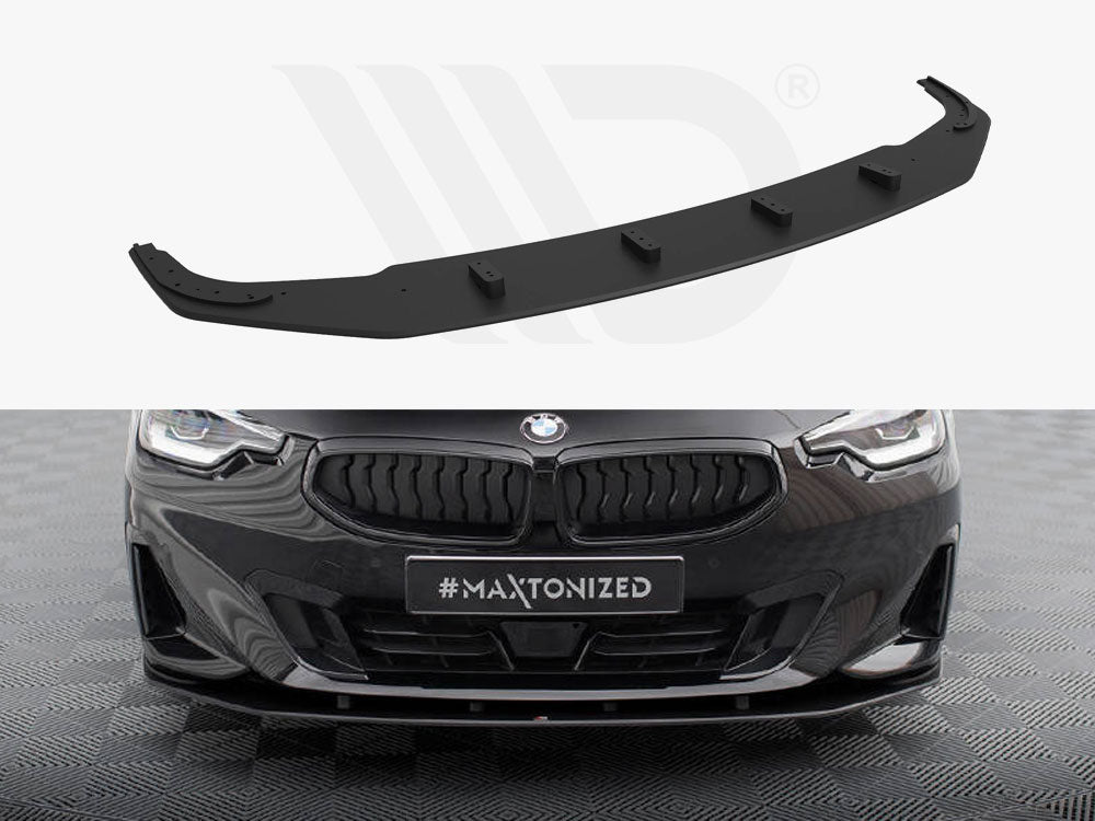 Street PRO Front Splitter BMW 2 Coupe G42 Maxton Design