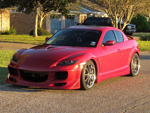 Luxury Sports Rmagic Style Side Skirts For Mazda RX8