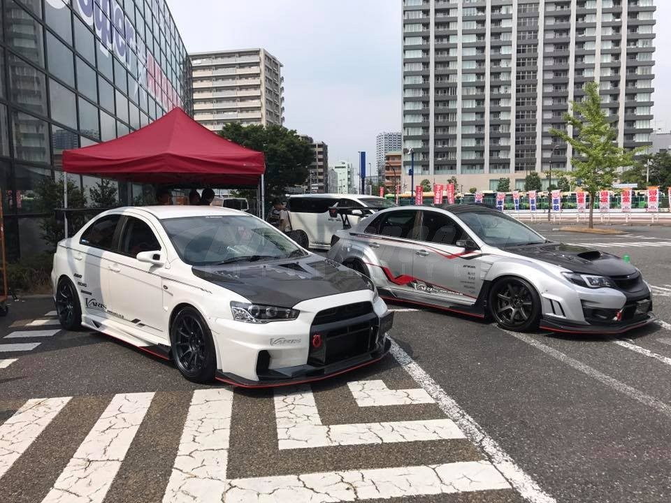 Luxury Sports Varis 17 Ver Ultimate Full bodykit for Mitsubishi EVO X-PP