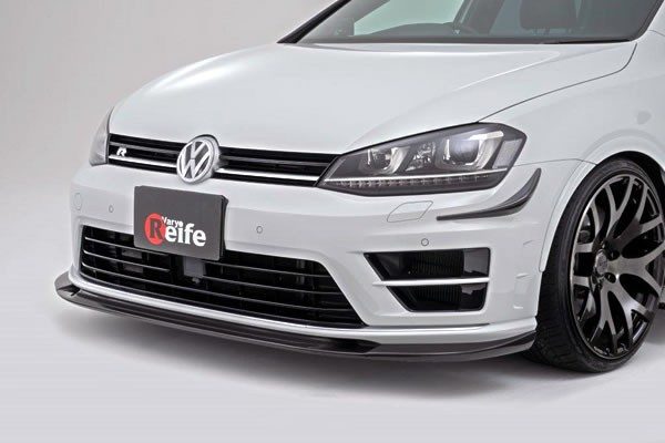 Luxury Sports GV Style Carbon Front Lip For VW GOLF R MK7 -PP