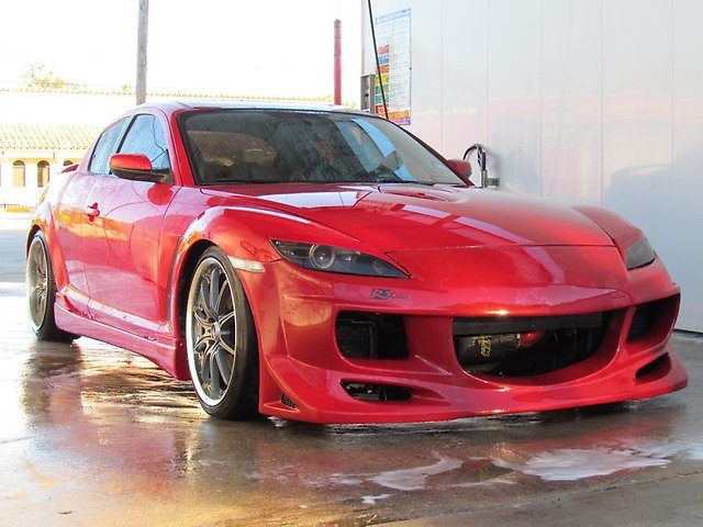 Luxury Sports Rmagic Style Front Bumper For Mazda RX8 PFL