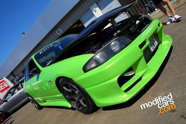 Luxury Sports Top Secret Style Front Bumper For Nissan Skyline R33