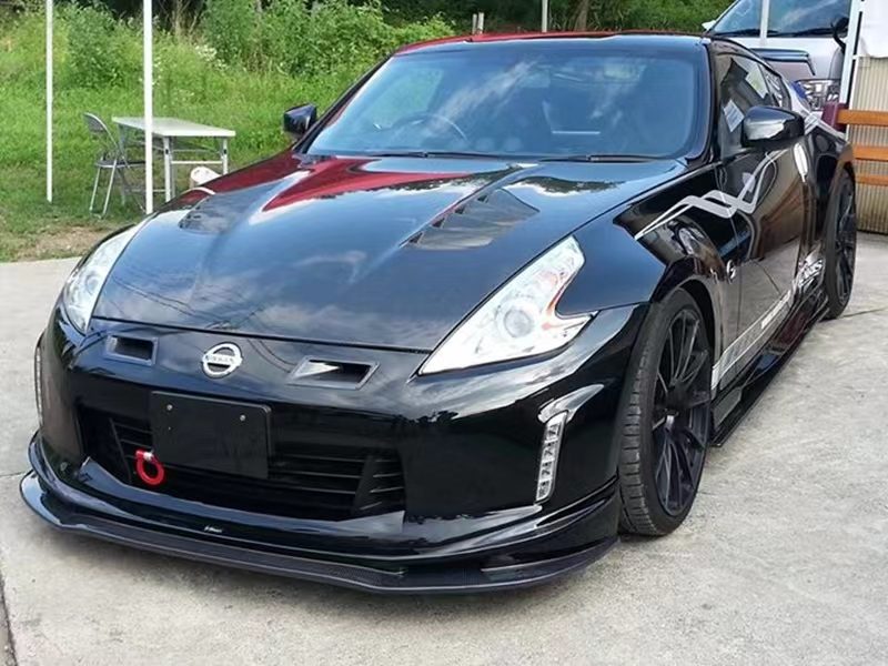 Luxury Sports Varis Style Fiberglass Front Lip For Nissan 370z FL -PP