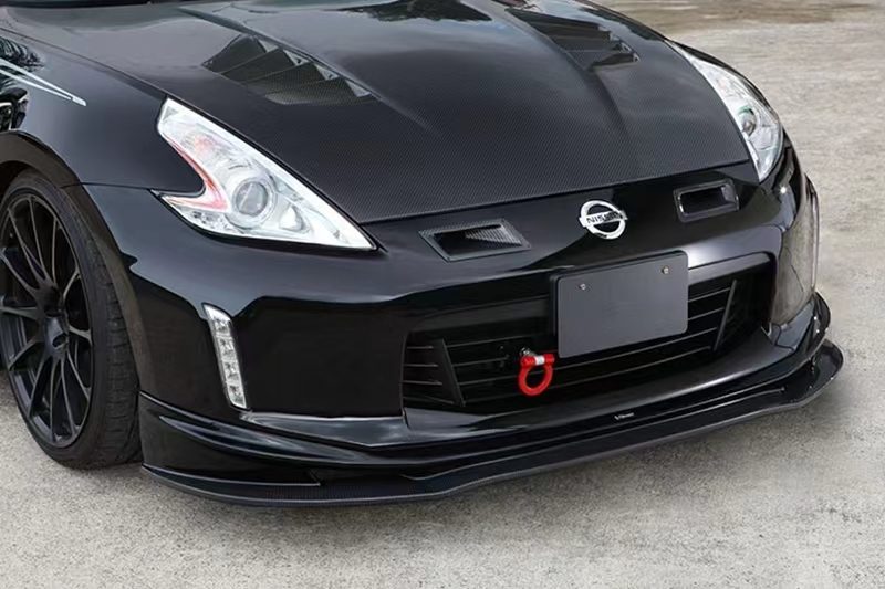 Luxury Sports Varis Style Fiberglass Front Lip For Nissan 370z FL -PP