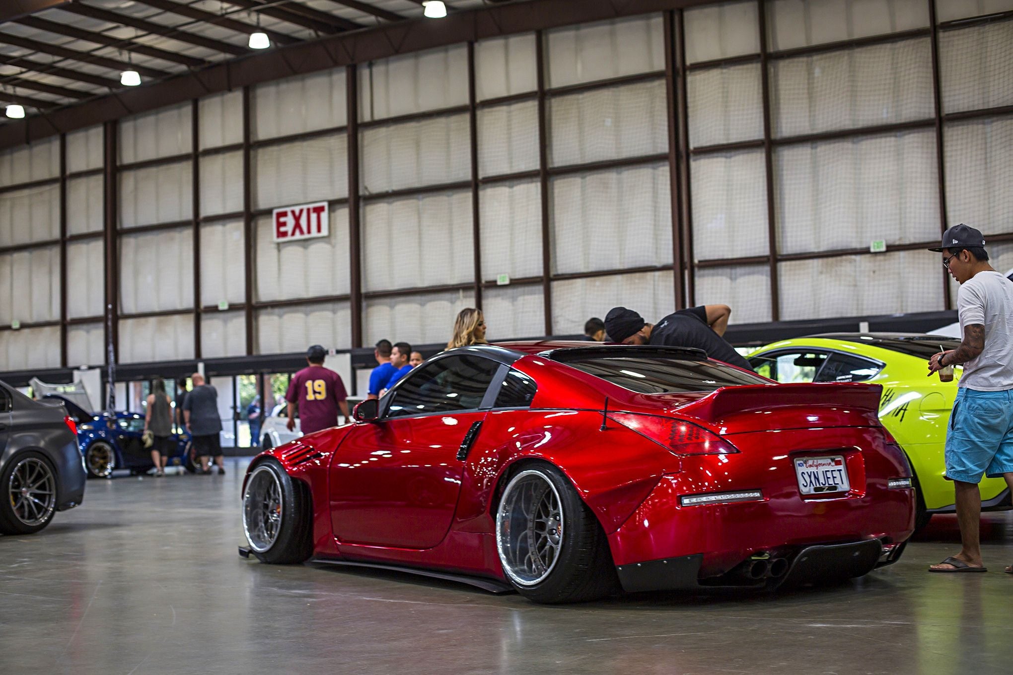 Luxury Sports Rocket Bunny Style Rear Diffuser For Nissan 350z