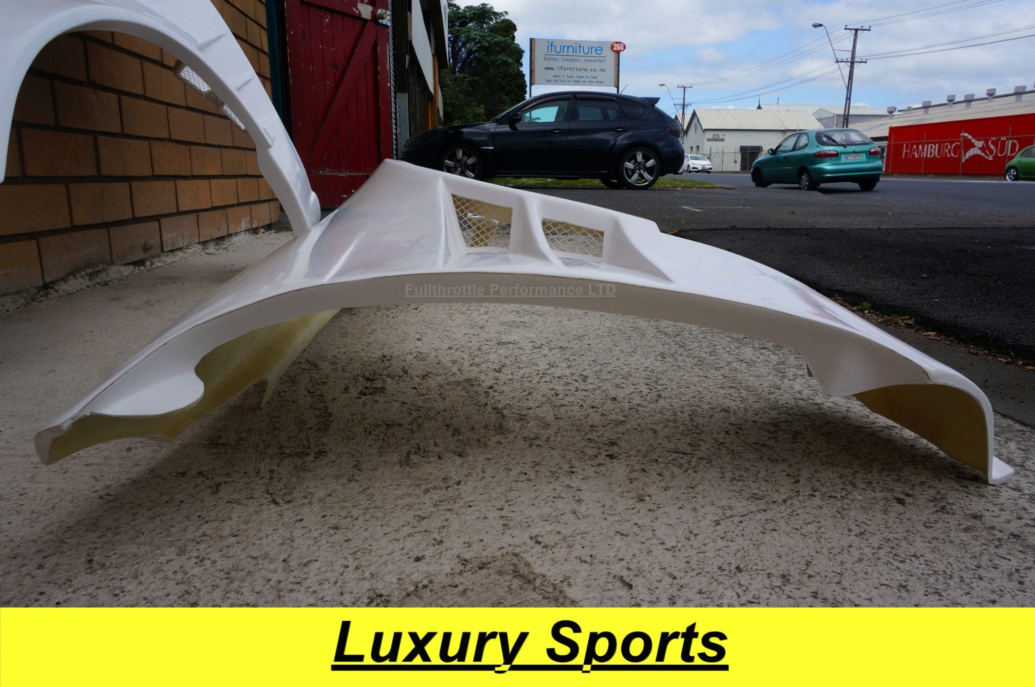 Luxury Sports 50mm Wide Front Fender For Nissan Silvia S14 FL