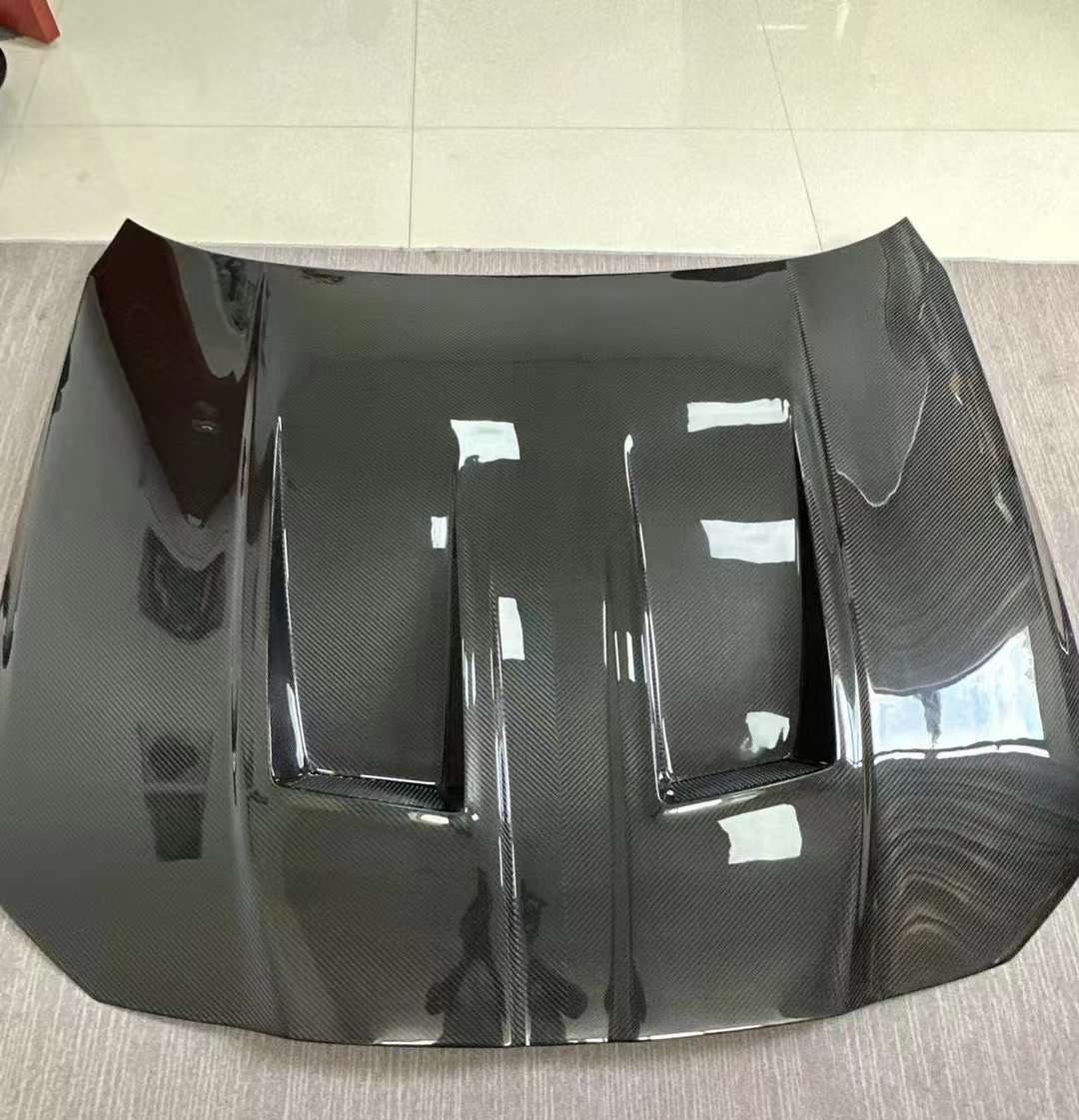 Luxury Sports Alpha N Style Dry Carbon Bonnet For BMW G80 G82 -PP